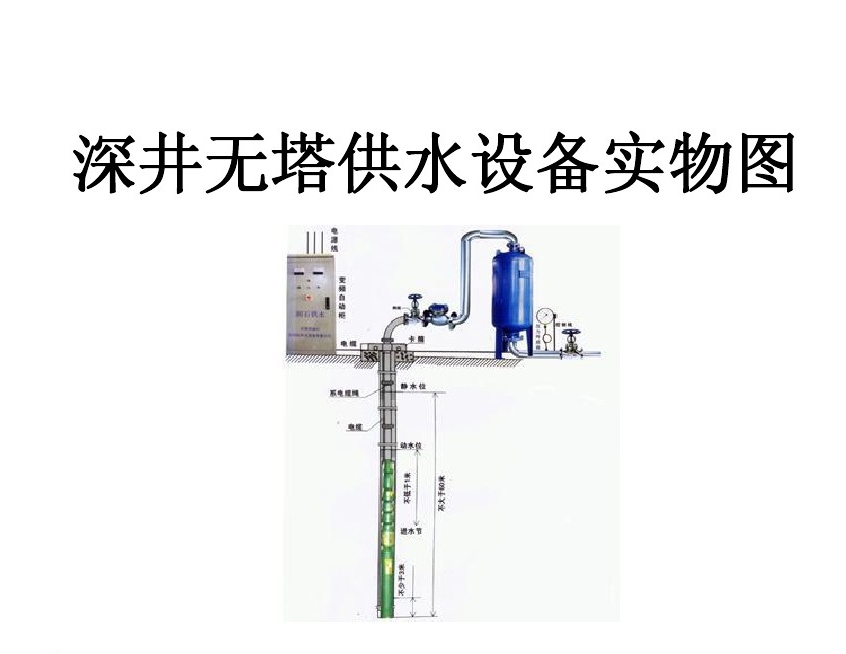 苍溪县井泵无塔式供水设备